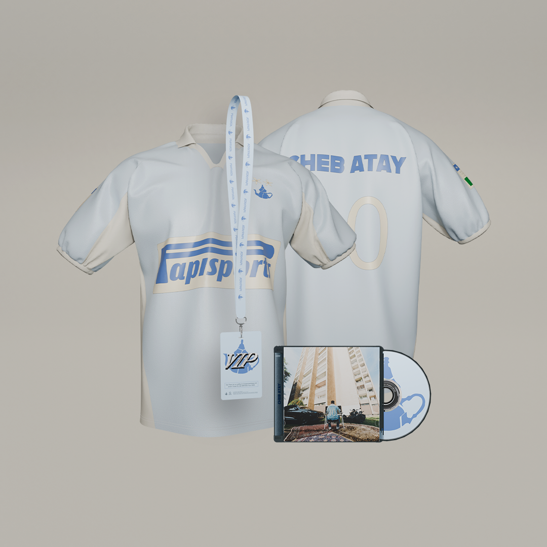 LIMITED EDITION BUNDLE: CD, CHEB TRIKOT & VIP (ATAY2GO TOUR25)